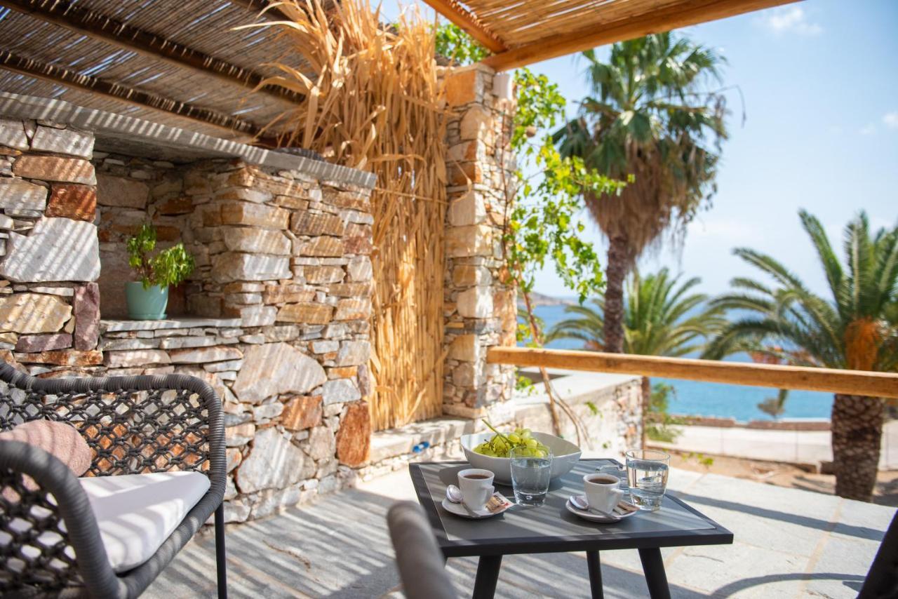 Platis Gialos  Lazarou Beach Apartments מראה חיצוני תמונה