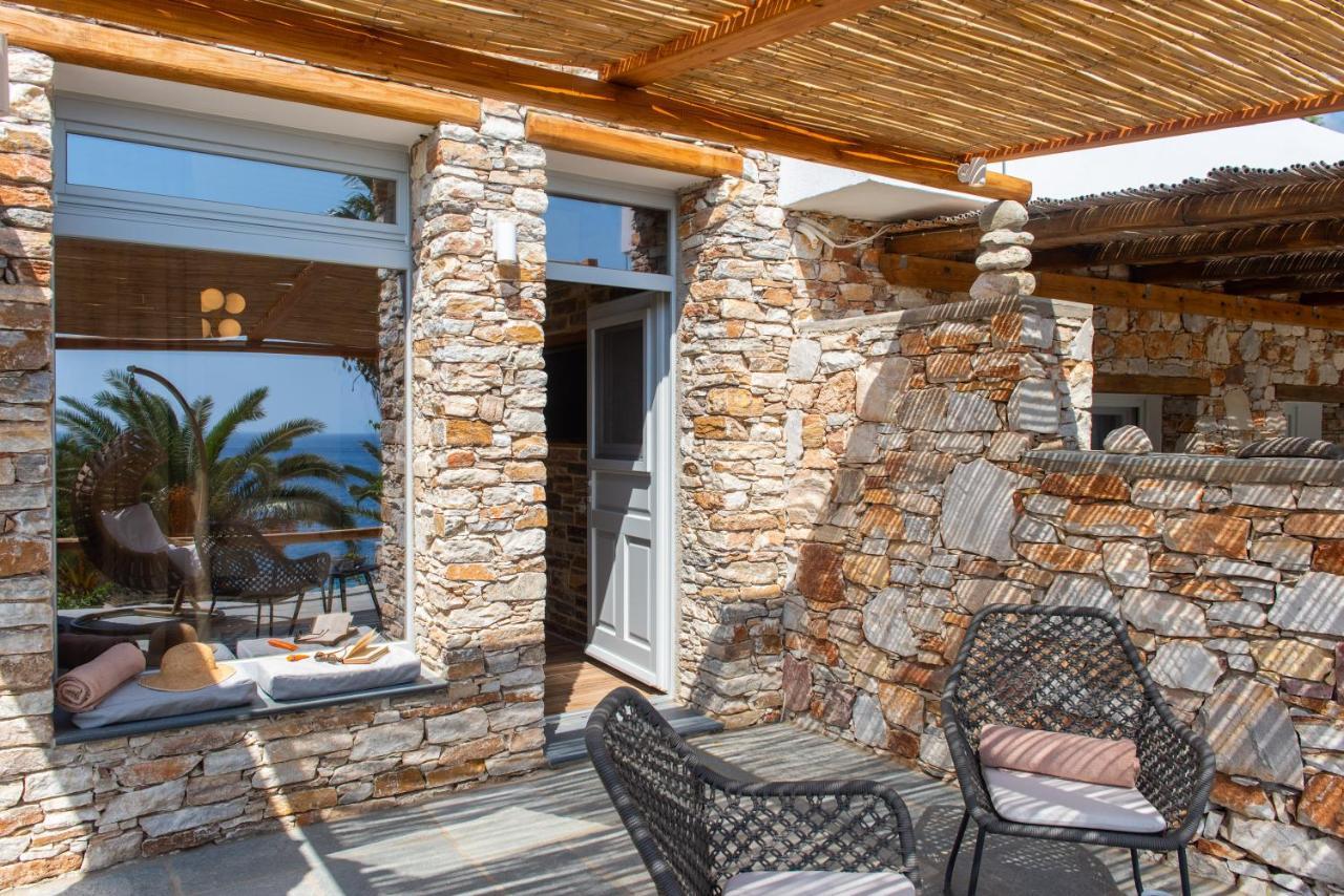 Platis Gialos  Lazarou Beach Apartments מראה חיצוני תמונה