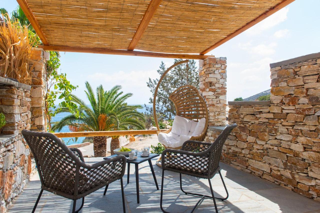 Platis Gialos  Lazarou Beach Apartments מראה חיצוני תמונה