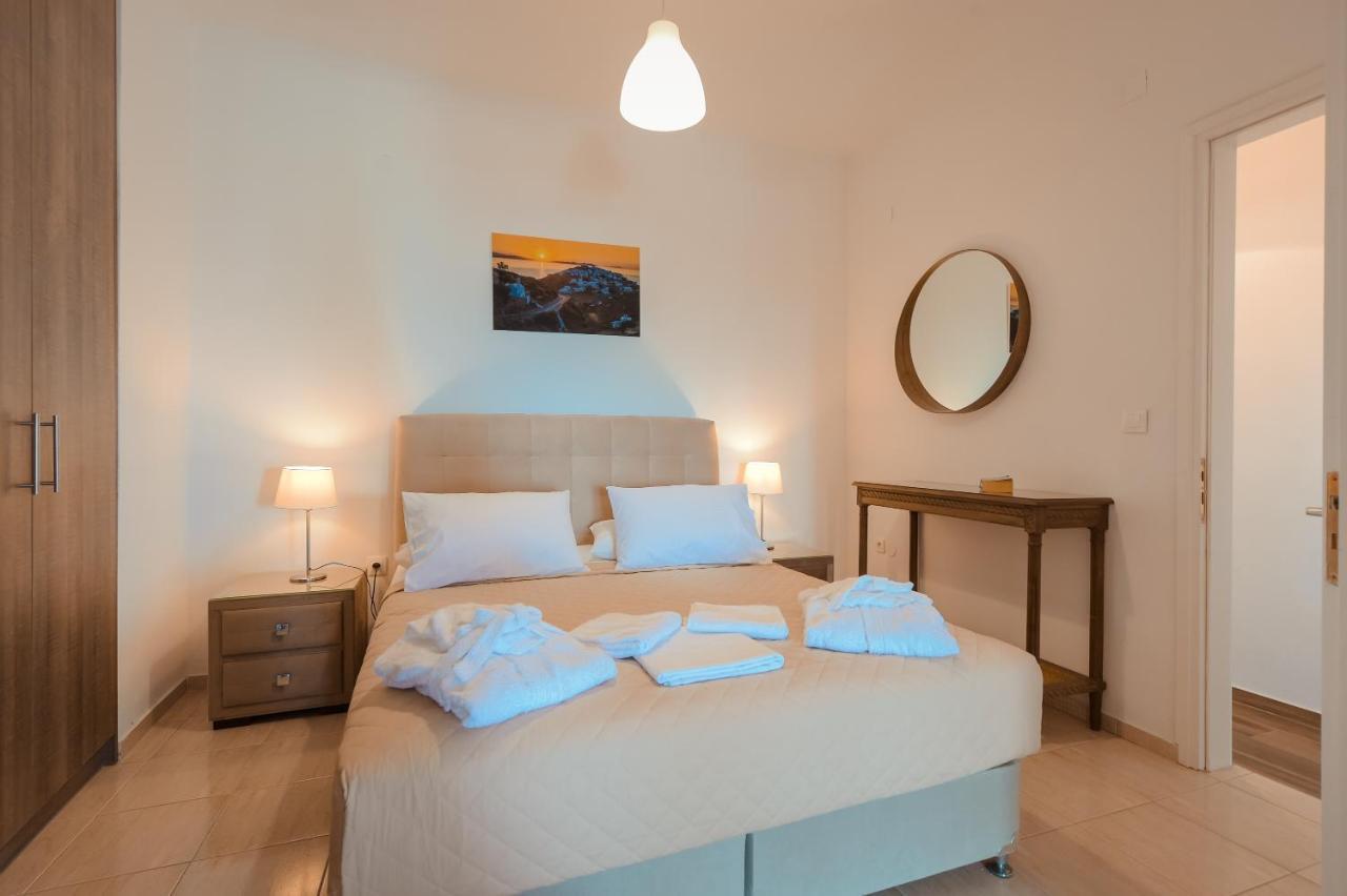 Platis Gialos  Lazarou Beach Apartments מראה חיצוני תמונה